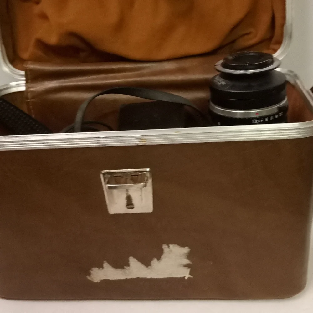Vintage Olympus Camera & Complete Accessories Estate Sale
